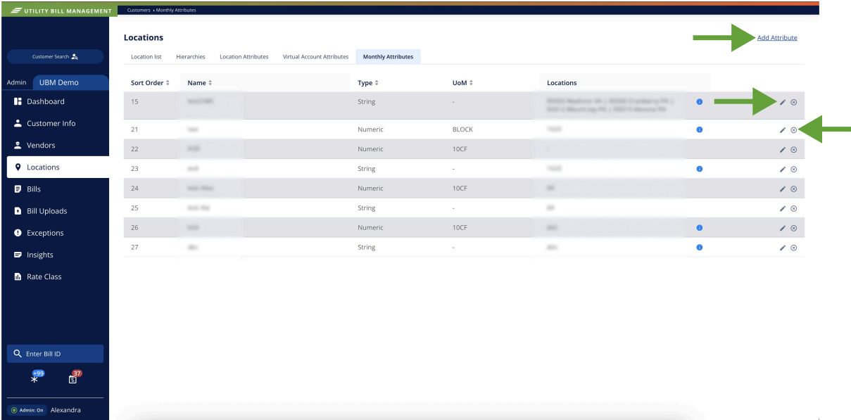 Other Attributes Configuration